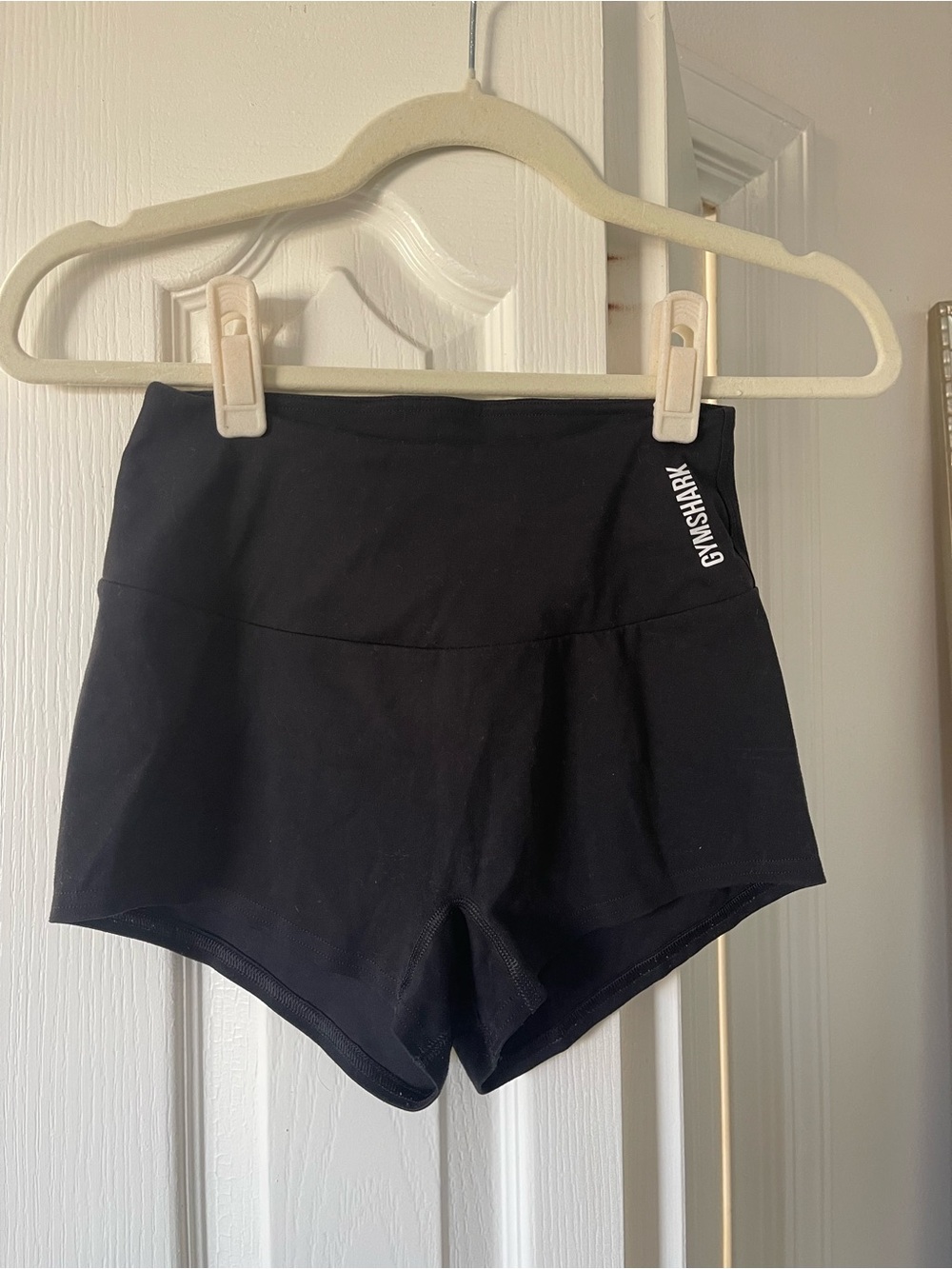 Gymshark Black High-Waist Performance Shorts